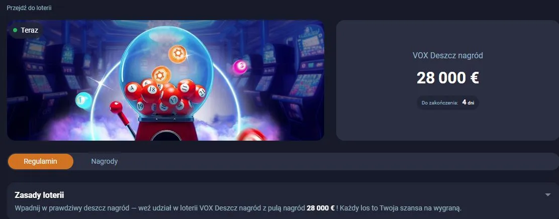 loterie Vox Casino
